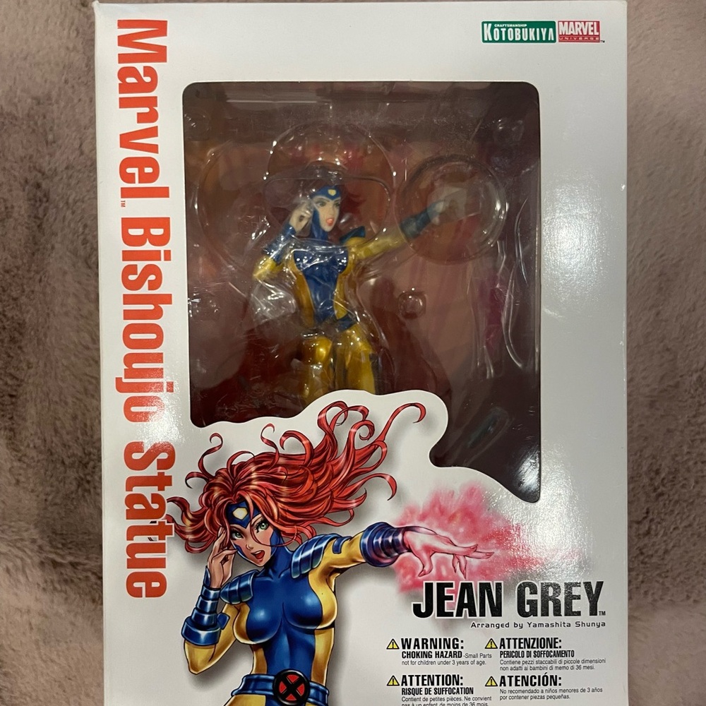 Kotobukiya Marvel Jean Grey Bishoujo Statue Sealed Box